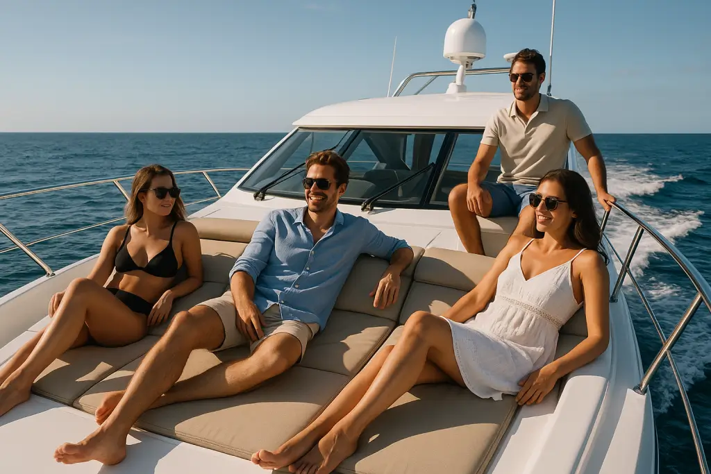 Elite Pearl Charter book a yacht in dubai (1)