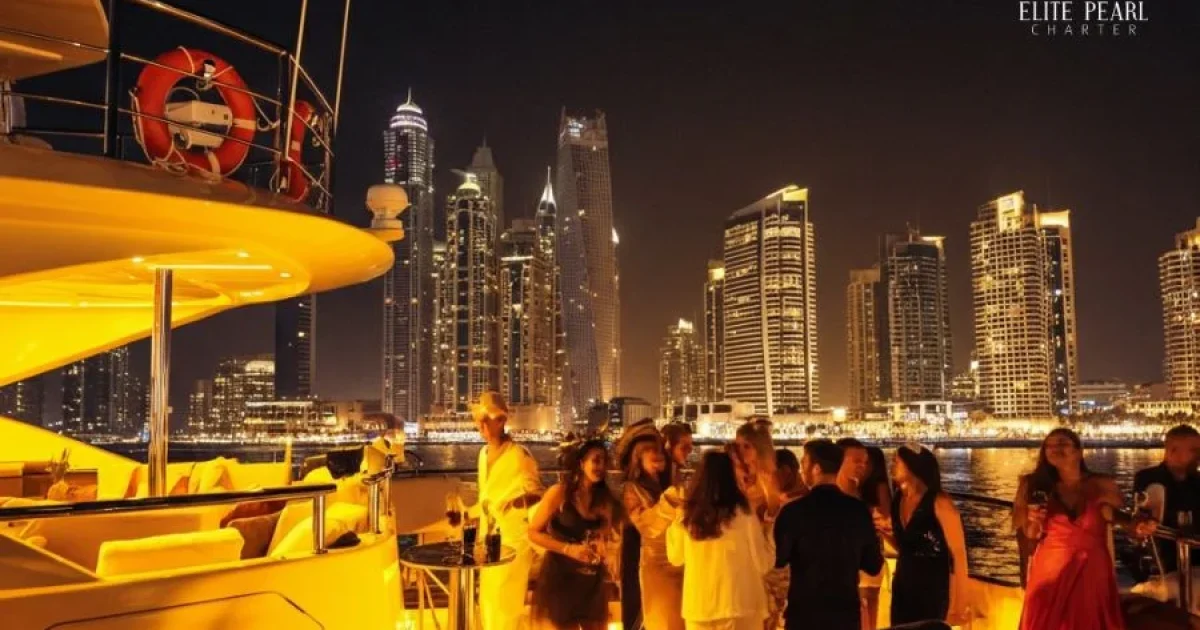 Best Yacht party Dubai- Elite Pearl Charter. shared tours.